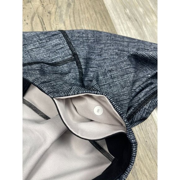 Lululemon Wunder Under Crop Leggings Size 8 Luxtreme Burlap Gray - Picture 4 of 7